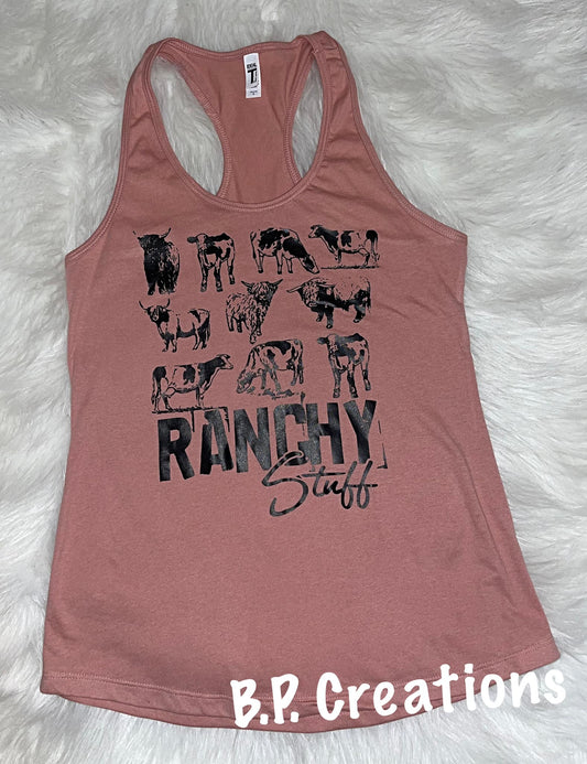 Ranch Stuff Racerback tank